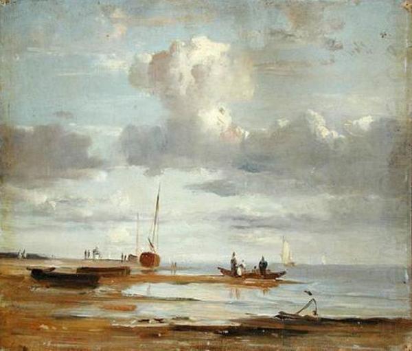 Die Elbe bei Blankenese, Adolph Friedrich Vollmer